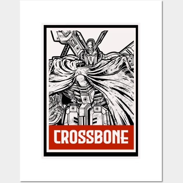 crossbone Wall Art by kimikodesign